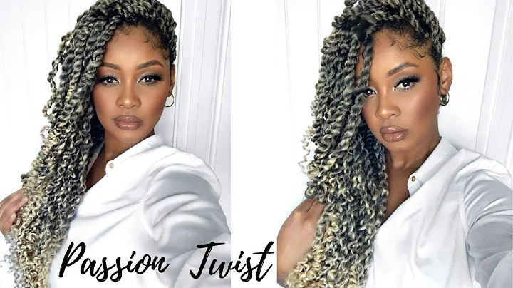 Gorgeous Thic Ombre Blonde Passion Twist on Short ...