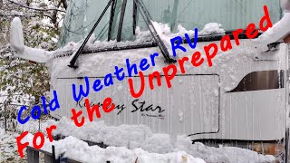 Cold Weather RV for the Unprepared