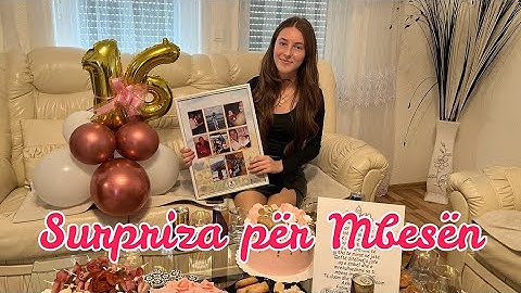 Surpriza e bukur për Mbesën nga Axhi me Familje...!!!