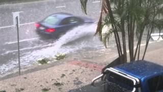 Merivale street storm 27 November 2014 by Narelle Robinson 86 views 9 years ago 1 minute, 37 seconds