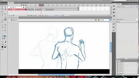 Sketchist Speed Animation - Fighter (in-between animation)