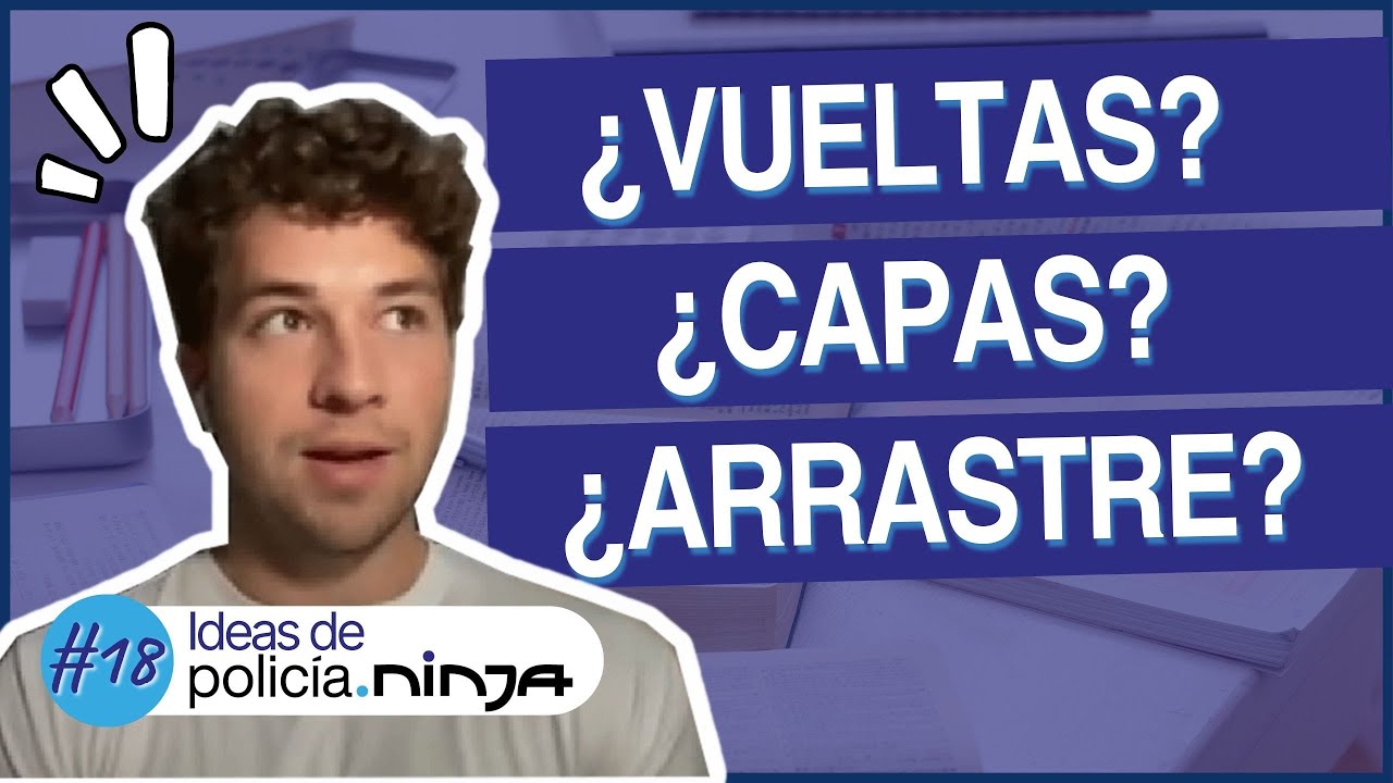 Sistema de estudio: ¿VUELTAS, CAPAS o ARRASTRE? | #18 Ideas de Policía Ninja 💪🚔