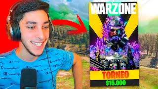 Jugué un TORNEO OFICIAL de WARZONE...