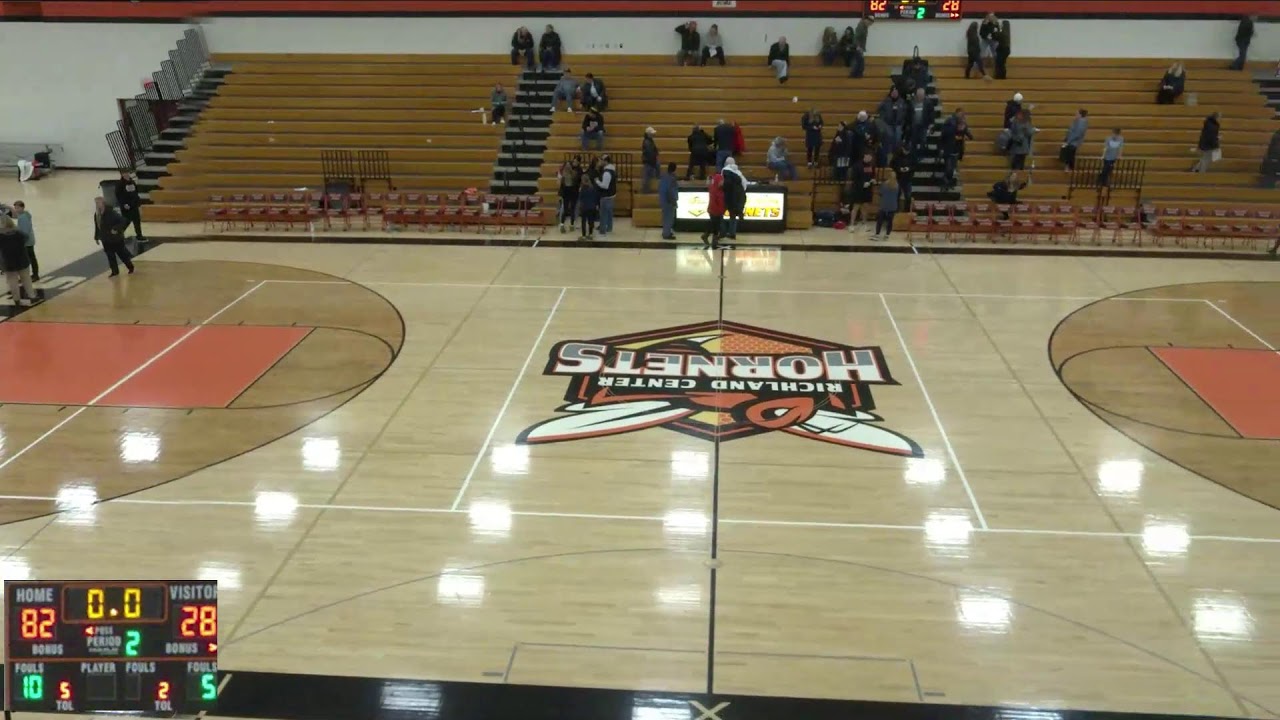 Richland Center  vs Coulee Christian Mens Varsity Basketball