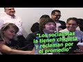 "Los socialistas pertenecen al club de los penes cortos" Javier Milei- 12/05/18
