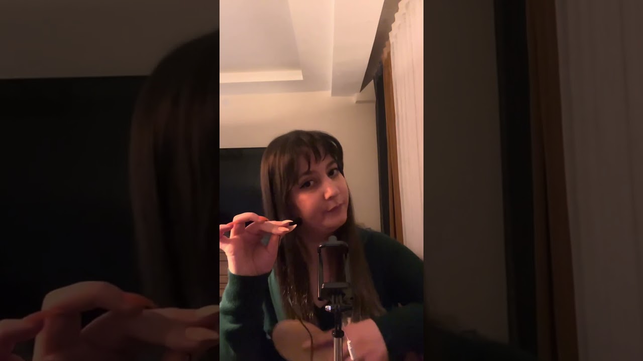 Türkçe Asmr | Turkish Asmr | Mouth sounds, combing hair | Saçlarımı tarıyorum 