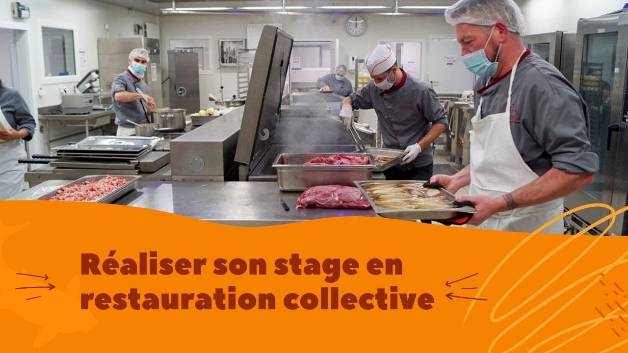 3 CONSEILS pour réussir son stage EN RESTAURATION COLLECTIVE - YouTube