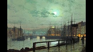 London So Debussy Clair De Lune Conducted By Stanley Black Paintings By J A Grimshaw