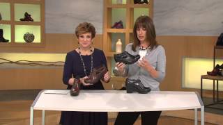 Dansko Leather Wedges w/ Strap Detail - Franka with Jane Treacy