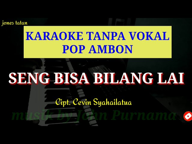 lagu karaoke tanpa okal pop Ambon // PALENG BAE _ Marvey Kaya class=