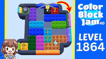 Color Block Jam Level 959 (1864) Solution Walkthrough