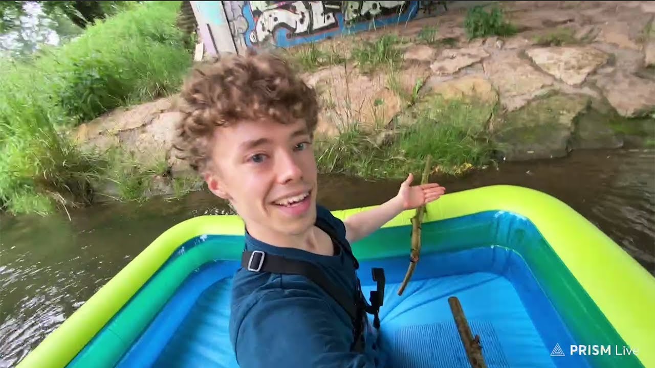 PLANSCHBECKEN ALS SCHLAUCHBOOT