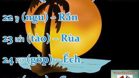 tự học tiếng Thái lan Ep7