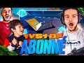 Mon frre dfie mes abonns en 1vs1 sur fortnite  1 victoire  50  ep 2