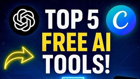 Top 5 FREE AI Tools That Save You Time & Money No Skills Needed!