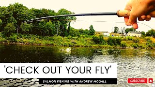 'Check out your fly' - salmon fishing on the River Mourne with Andrew McGall