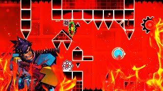 'Wildfire', a layout by (me) | Vonikk - Hellfire | Geometry Dash 2.11