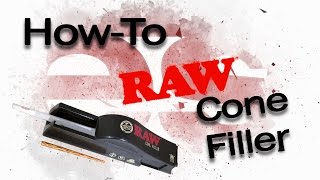 How To: Fill Pre-Rolled Cones with the RAW Cone Filler