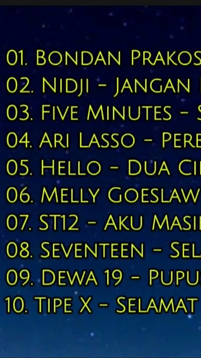 THE BEST LAGU TAHUN 2000AN I FULL ALBUM SPOTIFY TERBARU 2023