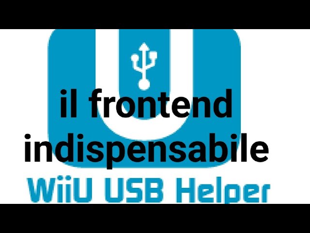 How to Set Up WiiU USB Helper