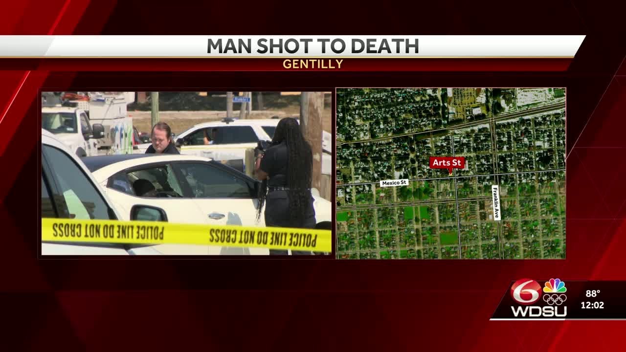 Man shot and killed in Gentilly - YouTube
