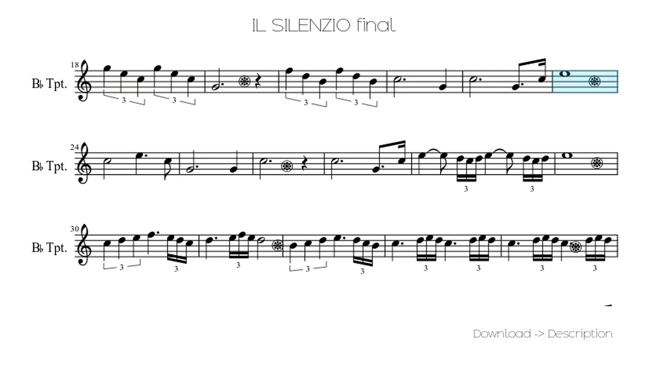 Il Silenzio Di Nini Rosso Spartito