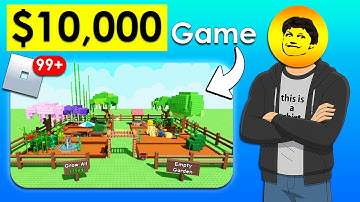 How I Made A $10,000 Game With No Code.. (Rosebud AI)