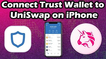 How to Connect trust wallet to UniSwap on iPhone