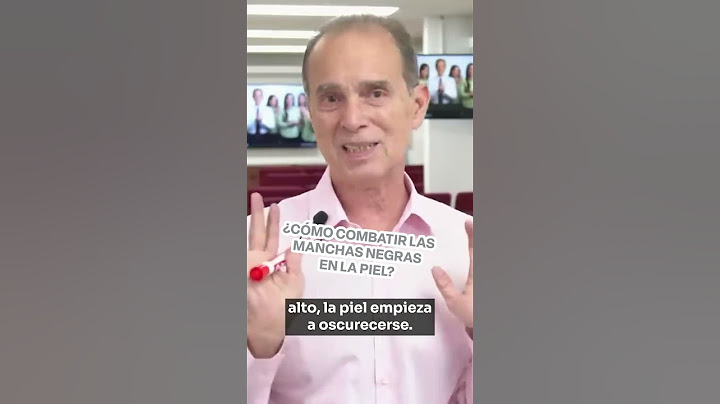 ¿Cómo combatir las manchas negras en la piel?