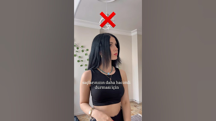 Saçların hacimli durması için💖💖