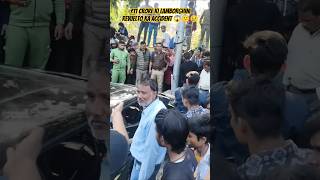 Lamborghini Revuelto Accident in Kanpur ₹11 Crore😱😢😔#lamborghini #revuelto #accident #crashed #viral