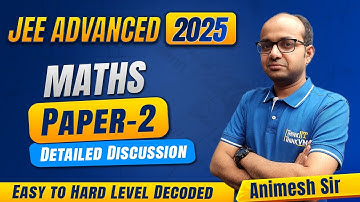 JEE Advanced 2025 Maths Paper 2 Complete Breakdown by VMC Expert🎯#iitjee #jee2025