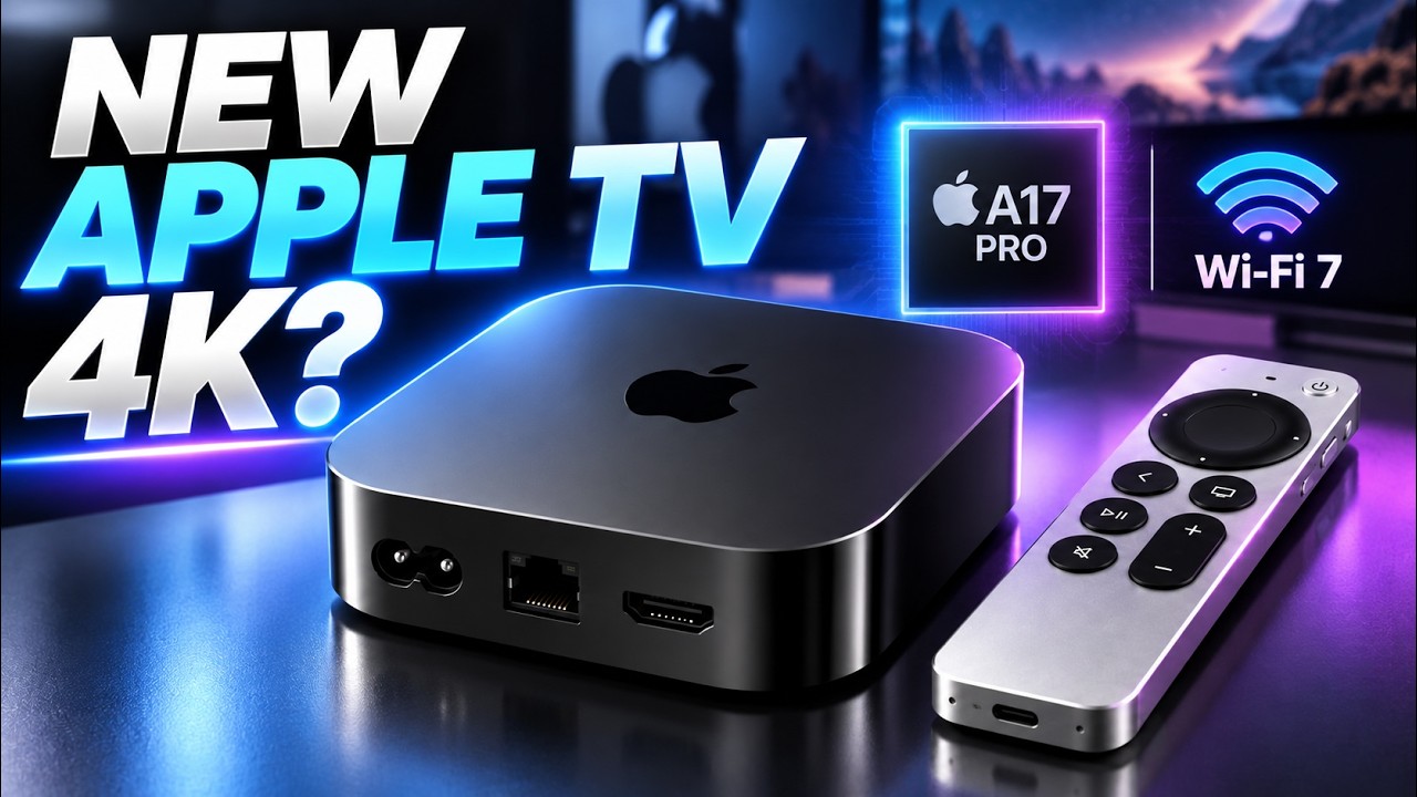 Apple TV 4K 2026 LEAKS — A17 Pro, Wi-Fi 7 & the Biggest Upgrade in