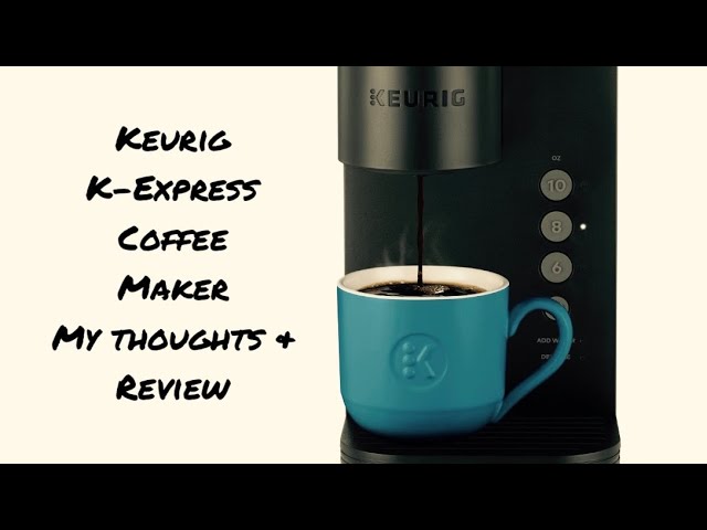 Keurig K-Express Essentials Single Serve K-Cup Pod Coffee Maker – Made Easy  Kit