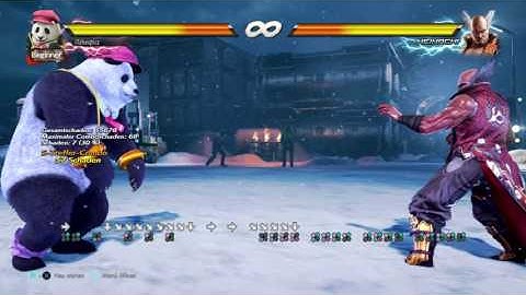TEKKEN 7 Panda Kuma Combos Easy Beginner