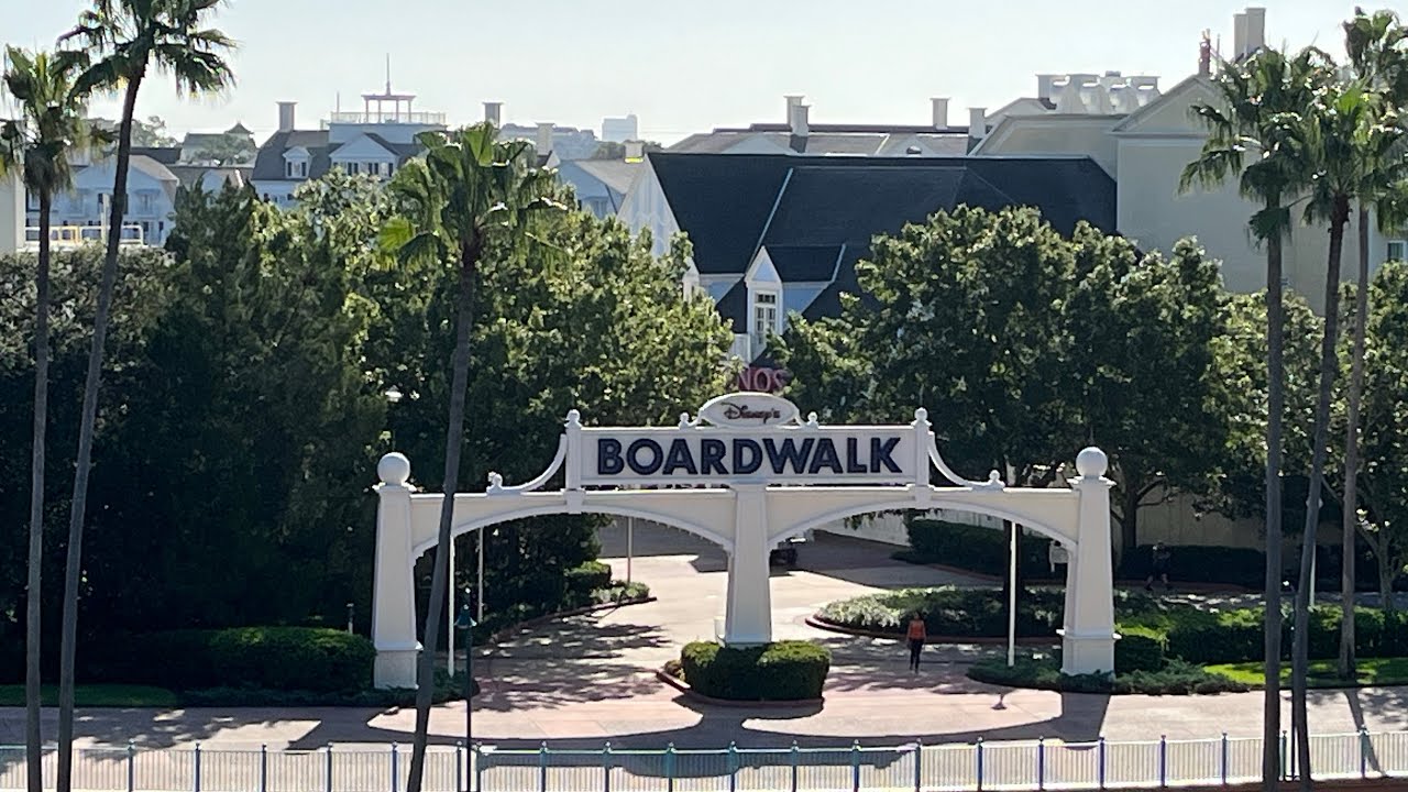 View of the Cinderella’s Wedding Coach from Walt Disney World Dolphin Resort 