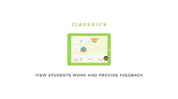 View Students Work and Provide Feedback on iPad