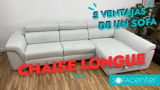 ✅  5 VENTAJAS de TENER un CHAISE LONGUE  👉 Modelo Lucas | Sofá Center by Sofá Center 358 views 3 weeks ago 1 minute, 45 seconds