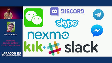 Marcel Pociot - From zero to multi-platform Chatbot with BotMan - Laracon EU 2017