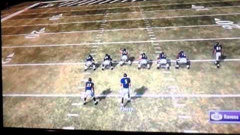 How to user catch in Madden 12