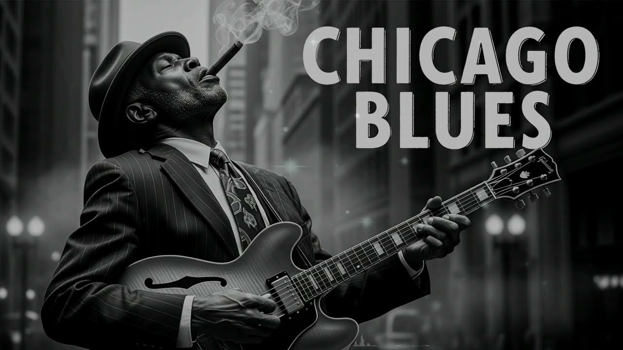 Classic Electric Chicago Blues | Vintage Guitar Tone and Old Street Blues Mood