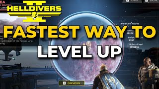 How To Level Up FAST In Helldivers 2