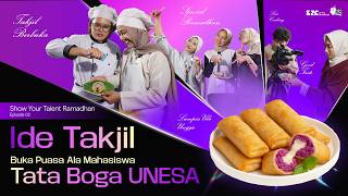 Show Your Talent Ramadhan   Ide Menu Takjil Buka Puasa  Ala Mahasiswa Tata Boga Unesa
