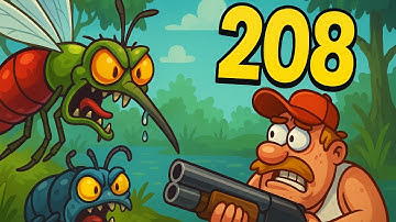 Swamp Attack 2 Level 208 Gameplay Walkthrough