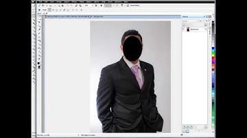 Corel Draw x5 Tutorials for CorelDraw Removing Background From Photo