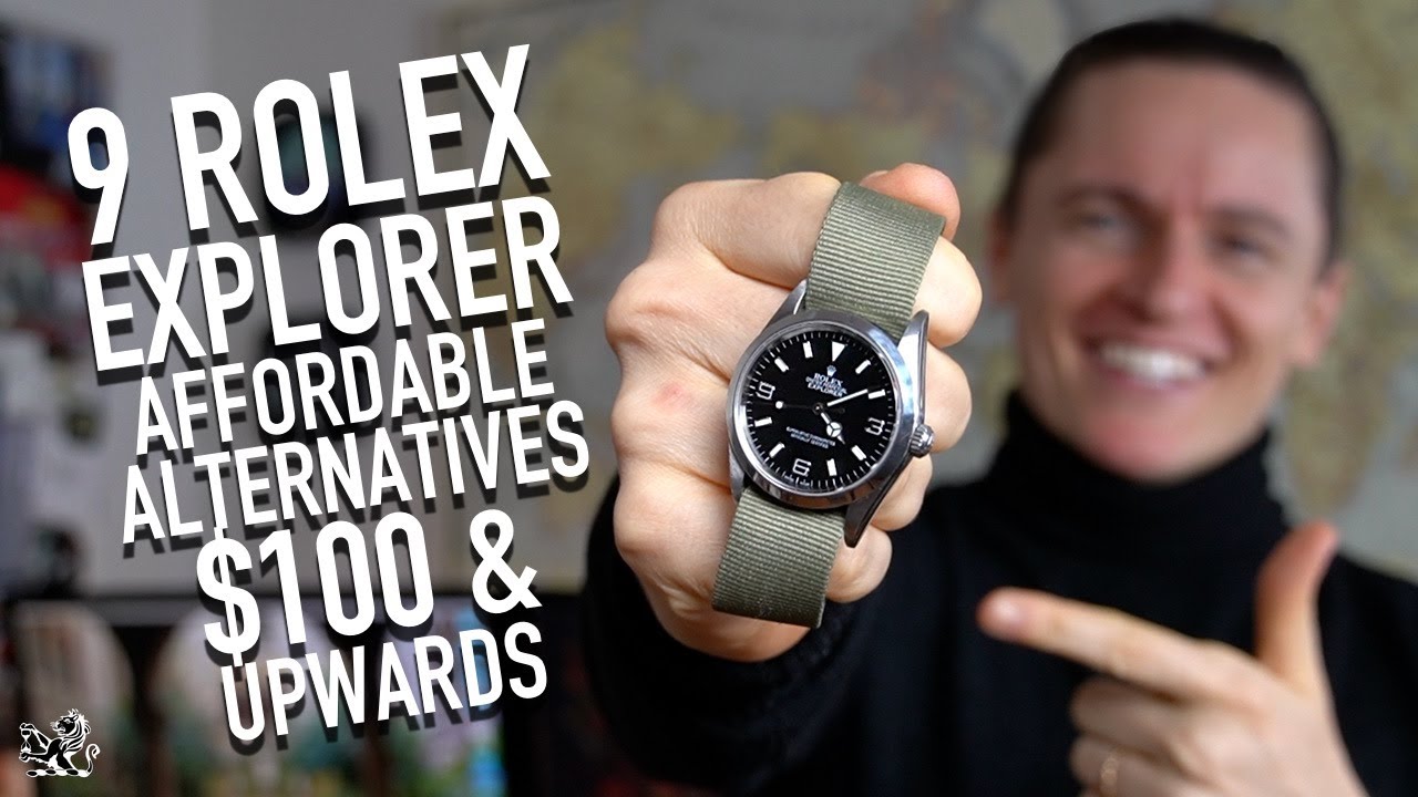 9 Rolex Explorer Affordable Watch Alternatives Worth Owning From $100+ -  YouTube