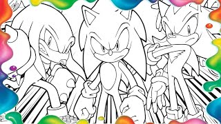 Colorindo com a Dry: DESENHO DO SONIC PARA COLORIR , O PERSONAGEM