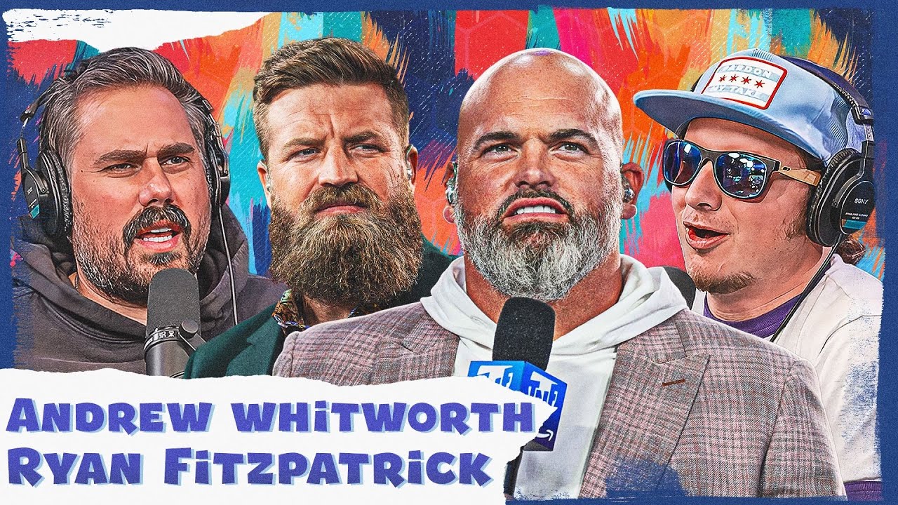 THE BENGALS MIGHT BE DONE + WEIRD STORIES FROM THE NFL WITH RYAN FITZPATRICK & ANDREW WHITWORTH