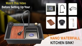 Avoid These Mistakes: StepbyStep Guide to Installing a Handmade Nano Waterfall Kitchen Sink