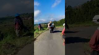 BEAUTIFUL NATURAL VIEWS ALONG THE ROAD TO THE VILLAGE - Indonesian village life